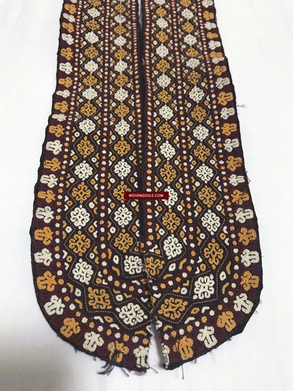 1355 Old Turkmenistan Embroidered Collar Online Hot Sale