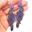 Pixie Nut and Co Black Cockatoo Earrings Sale