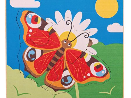 Bigjigs Toys Lifecycle Puzzle Butterfly Supply