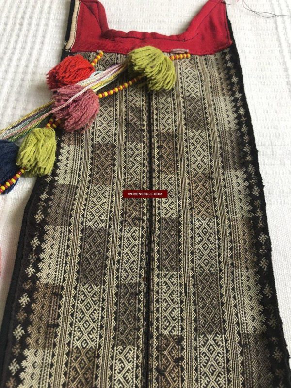 1373 Vintage Yao Tribal Embroidery Textile Art Online Hot Sale