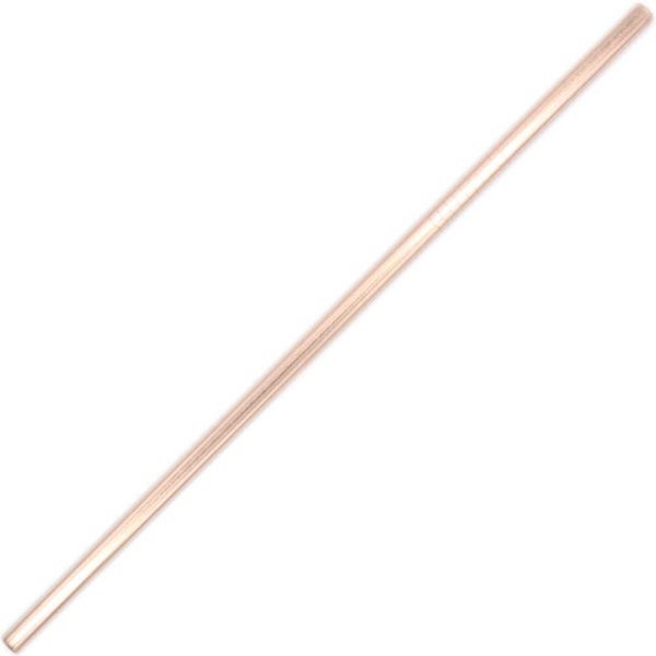 Stainless Steel Straw Rose Gold 6mm - Straight For Cheap