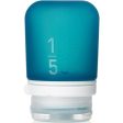 GoToob+ Small Refillable Travel Bottle 53ml - Teal Single on Sale