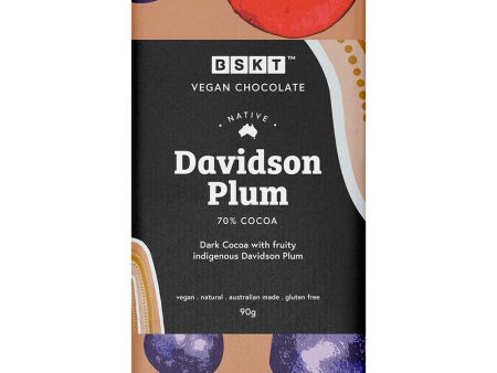 BSKT Chocolate Block 90g Native Davidson Plum For Discount