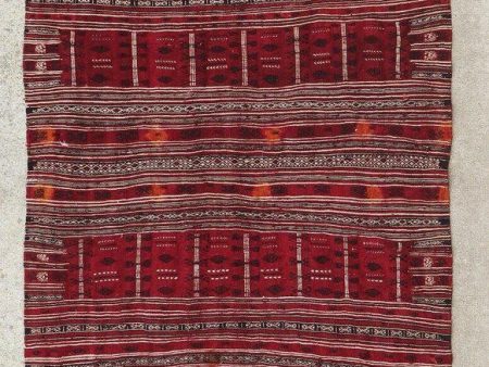 1410 Antique Tunisian Textile Mushtia  Mouchtiya Shawl Sale