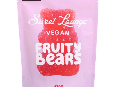 Sweet Lounge Vegan Fizzy Fruity Bears 130g Supply