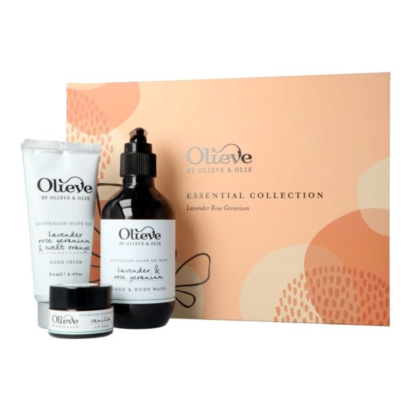 Olieve Gift Box Set - Lavender Rose Geranium Online