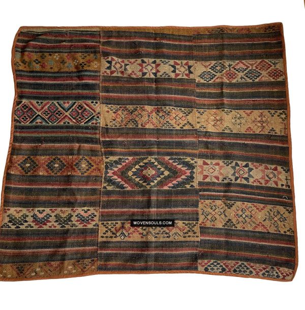 1302  Antique Bhutan Textile - Charkab Rain Cloak Supply