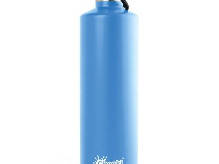 Cheeki 1 Litre Stainless Steel Insulated Bottle - Azure Sale