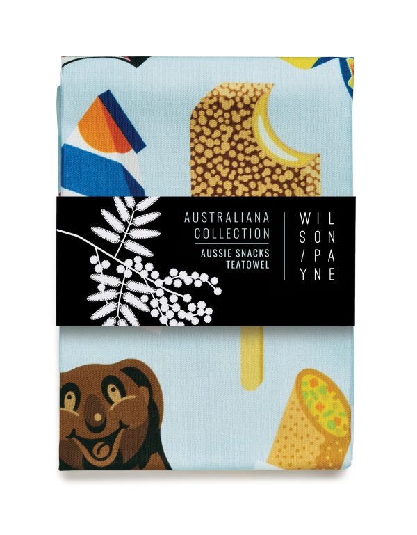 Wilson Payne Tea Towel Aussie Snacks Discount