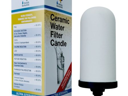 British Berkefeld Ultra Sterasyl water filter candle for ceramic water purifier PFAS (9 month) For Sale