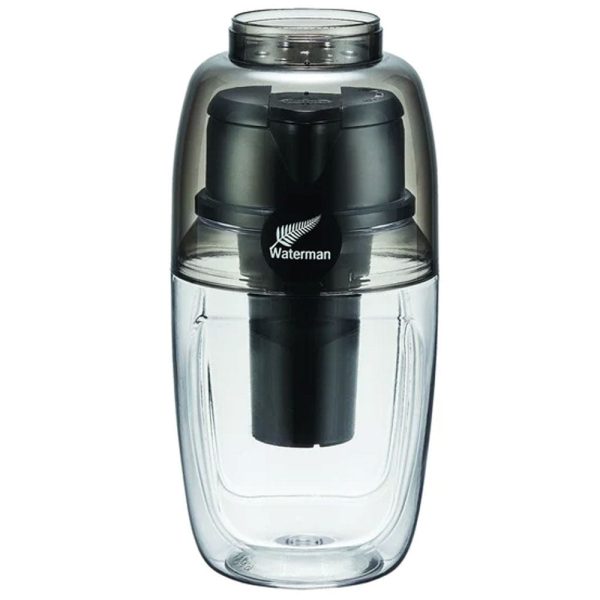 Mini Waterman Water Filter Bottle 600ml - Black Sale