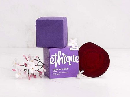 ETHIQUE Solid Shampoo Bar Purple 110g - Tone It Down Online now