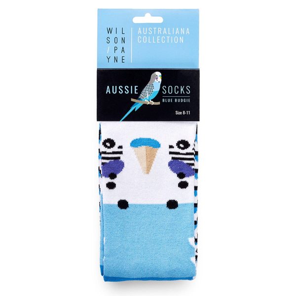 Wilson Payne Blue Budgie Socks Cheap