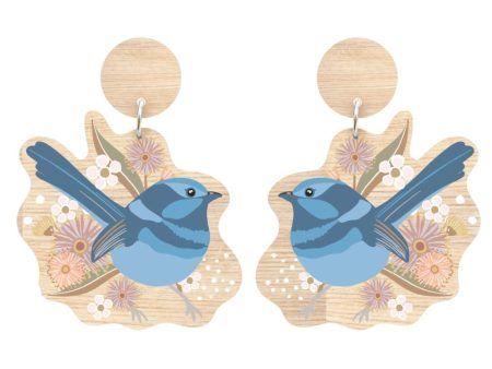 Aero Designer Earrings - Blue Wren Online