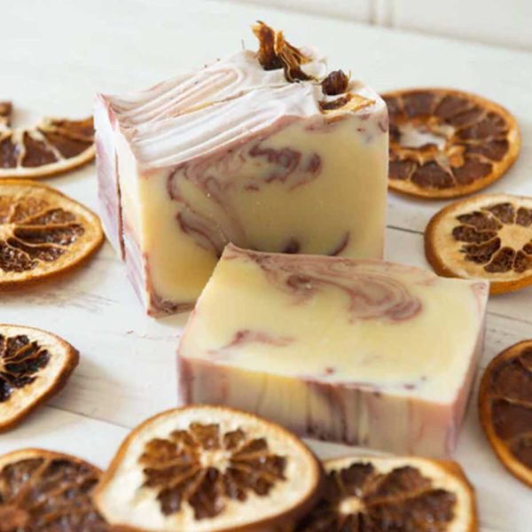 Gather and Harvest Handmade Natural Soap Grapefruit and Australian Pink Clay Sale