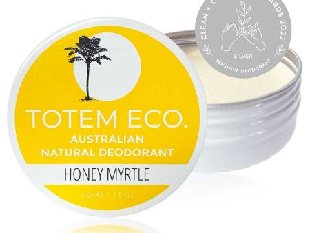 Totem Eco Natural Deodorant Tin - Honey Myrtle 60g Discount