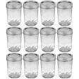 Ball Mason Jar Half Pint 240ml 8oz Regular - Set of 12 For Sale