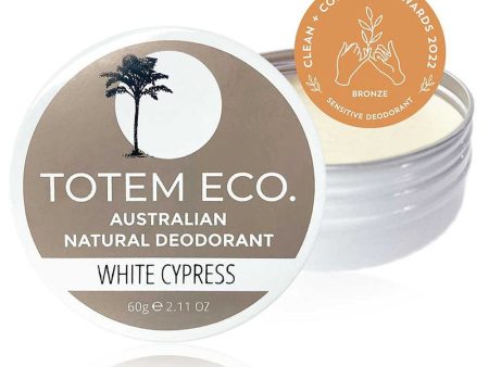 Totem Eco Natural Deodorant Tin - White Cypress 60g Hot on Sale