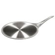 Solidteknics Nöni Stainless Steel 2.5L Saucepan + 23cm Skillet Lid Set on Sale