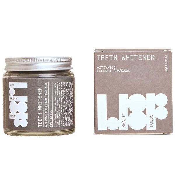 Love Beauty Foods Teeth Whitener 50g - Activated Charcoal Online Hot Sale