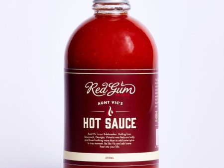 Red Gum BBQ  Aunt Vic s Hot Sauce 280ml Sale