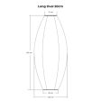 Lumiz Outdoor LED Solar Lantern - Long Oval 20cm Online