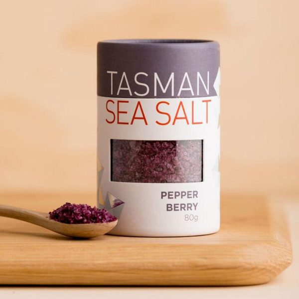 Tasman Sea Salt With Pepper Berry 80g Discount