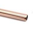 Stainless Steel Straw Rose Gold 9mm Smoothie - Bent Supply