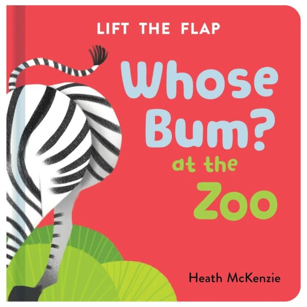 Life-the-Flap Board Book - Whose Bum At the Zoo Vol. 2 For Sale