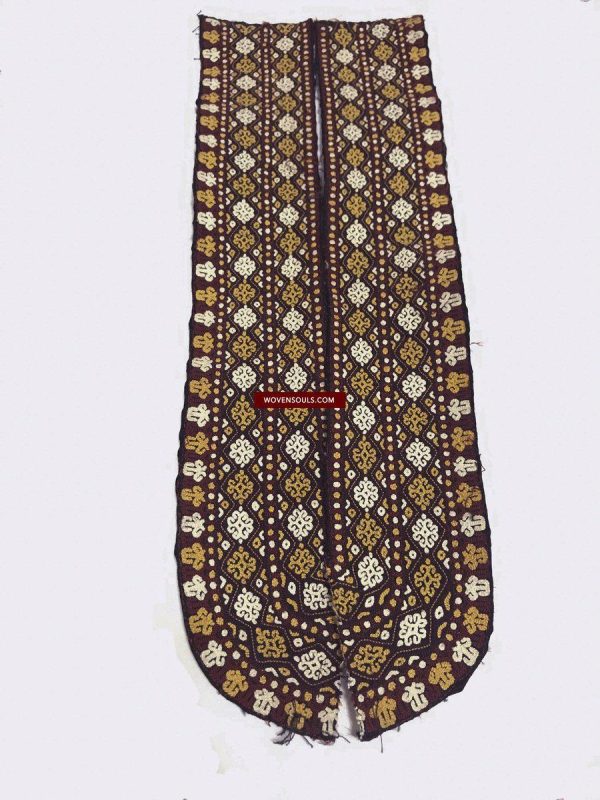 1355 Old Turkmenistan Embroidered Collar Online Hot Sale