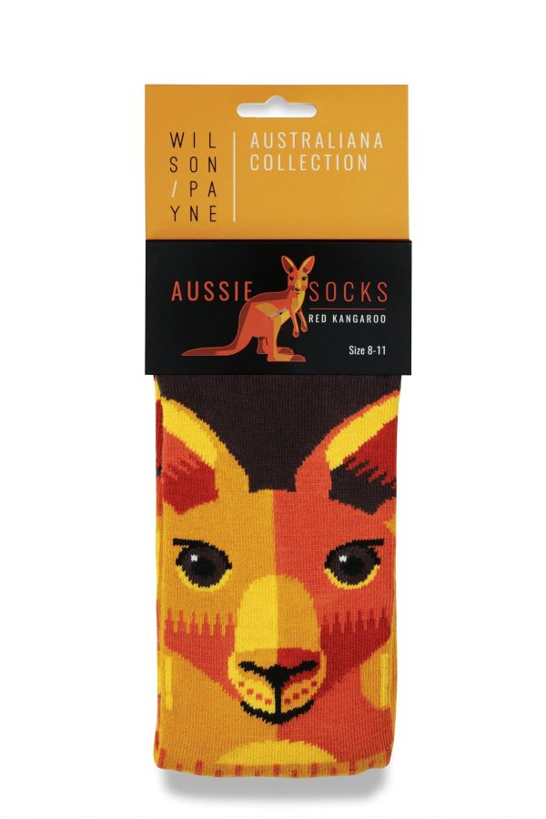 Wilson Payne Red Kangaroo Socks Sale