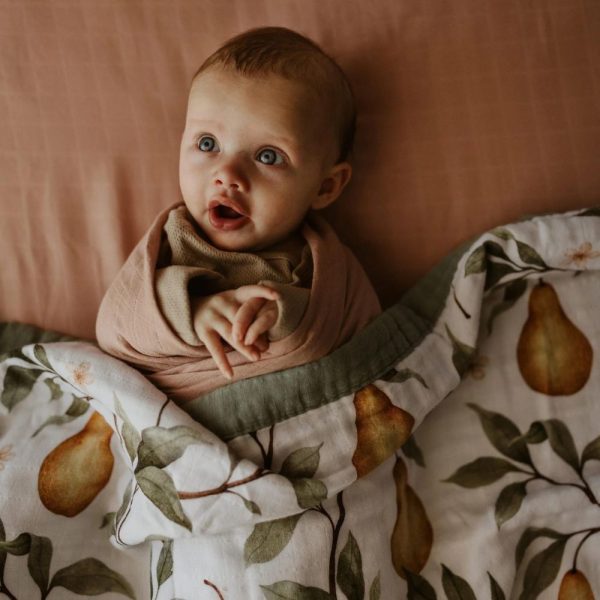 Snug as a Bub & Co. Organic Swaddle - Rose Sale