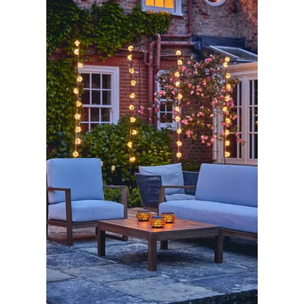 Lumina Indoor & Outdoor Starburst Chain Lights - Plug in For Sale