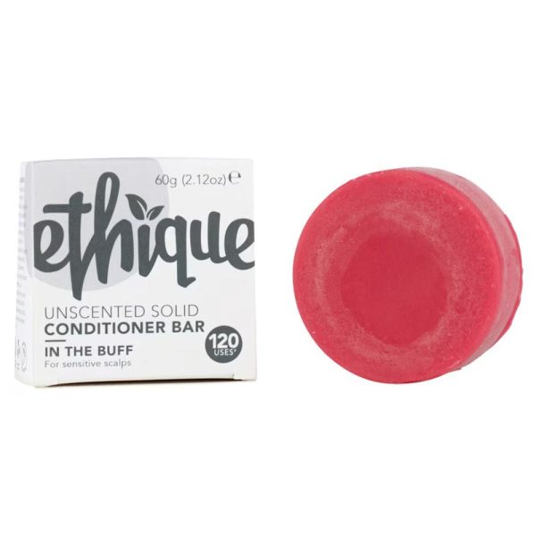 ETHIQUE Solid Conditioner Bar for Sensitive Scalps 60g - In The Buff Unscented Online