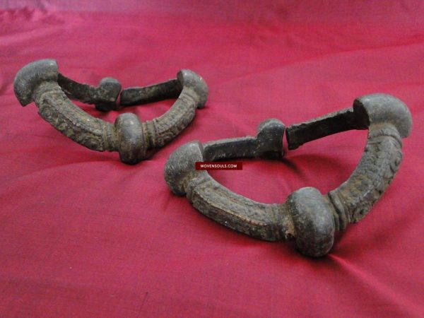 248 Old Orissa Adivasi Tribal Anklets Jewelry For Discount