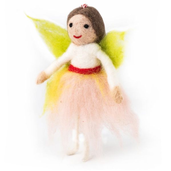 Christmas Decoration - Fairy Frida With Green Wings Fashion