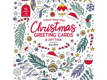 Colour Your Own -  Christmas Cards & Gift Tags For Sale