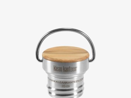 Klean Kanteen Bamboo Brushed Stainless Steel Classic Loop Cap Online Hot Sale