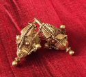 495 OldTemple Gold Jewelry Earrings - South India For Discount