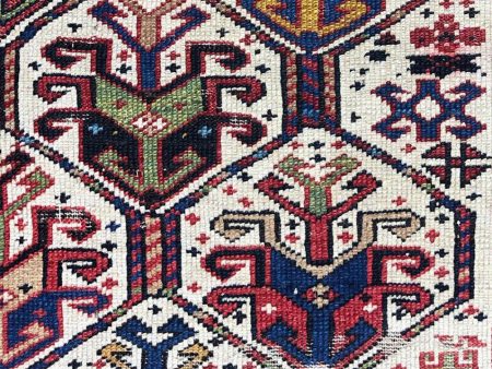 1792 Antique Shirvan Rug Fragment Online Hot Sale