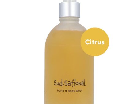 Sudsational Hand & Body Wash Citrus - 250ml Hot on Sale