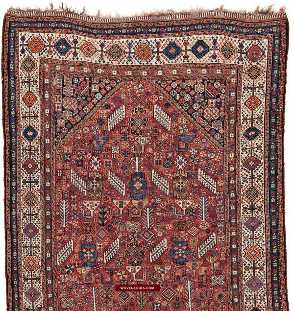 1388 The Wovensouls Antique Peacock Shekarlu Rug Fashion