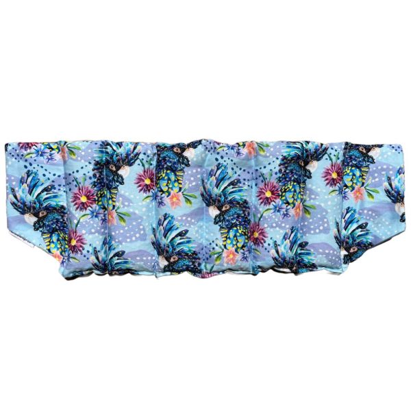 Wheatbags Love Wrap Around Heat Pack - Blue Cockatoo For Discount