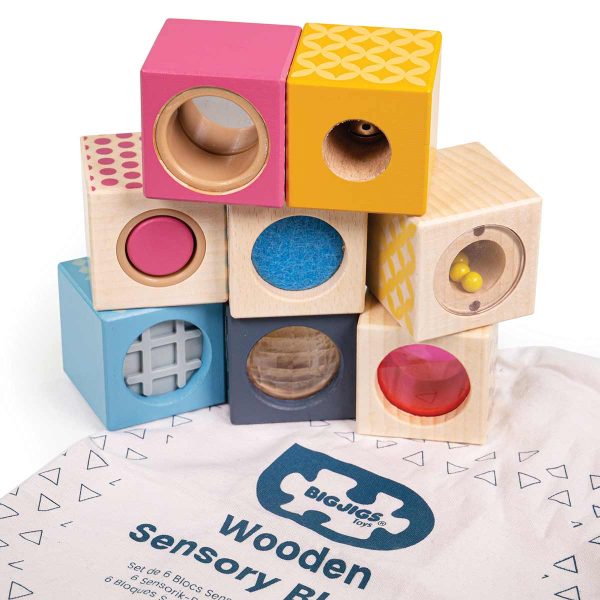 Bigjigs Toys Sensory Blocks For Discount