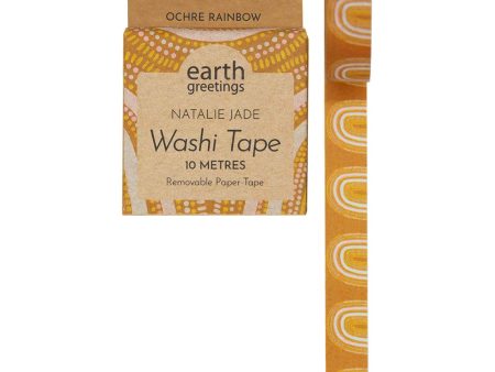 Earth Greetings Washi Tape - Ochre Rainbow Online Hot Sale