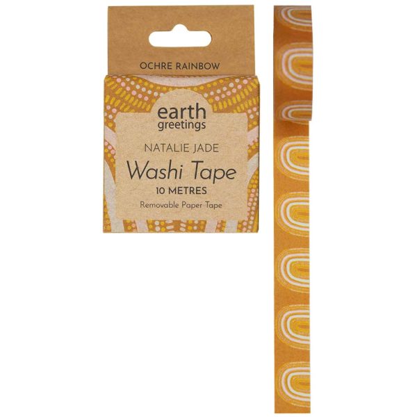 Earth Greetings Washi Tape - Ochre Rainbow Online Hot Sale