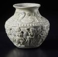 1682 Terracotta Vase w Dancers & Musicians Online