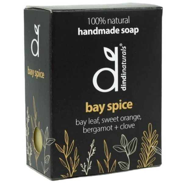 Dindi Naturals Boxed Soap Bar 110g - Bay Spice For Cheap