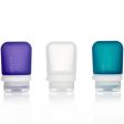 GoToob+ Small Refillable Travel Bottle 53ml - Multicolour 3pk Discount