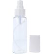 Clear PET Plastic Travel Size Bottle 100ml Serum Pump Lid Discount